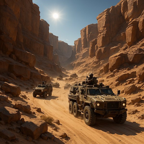 Desert Canyon Convoy