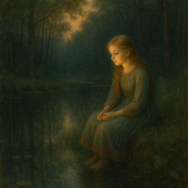 Dusk by the Enchanted Pond