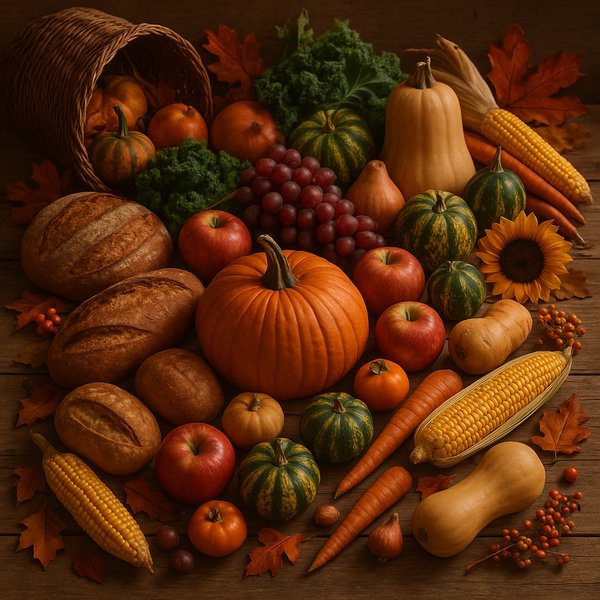 Harvest Table: Rustic Thanksgiving Spread