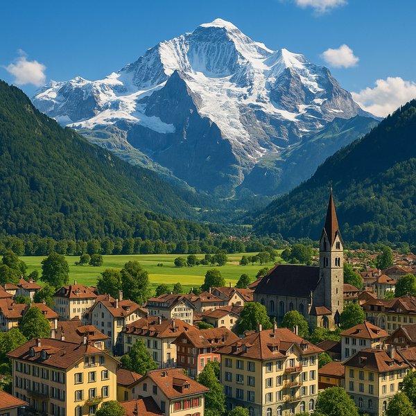 Interlaken Under the Jungfrau