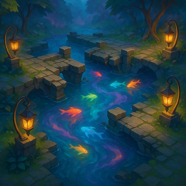 Lantern Crossing: The Luminous River