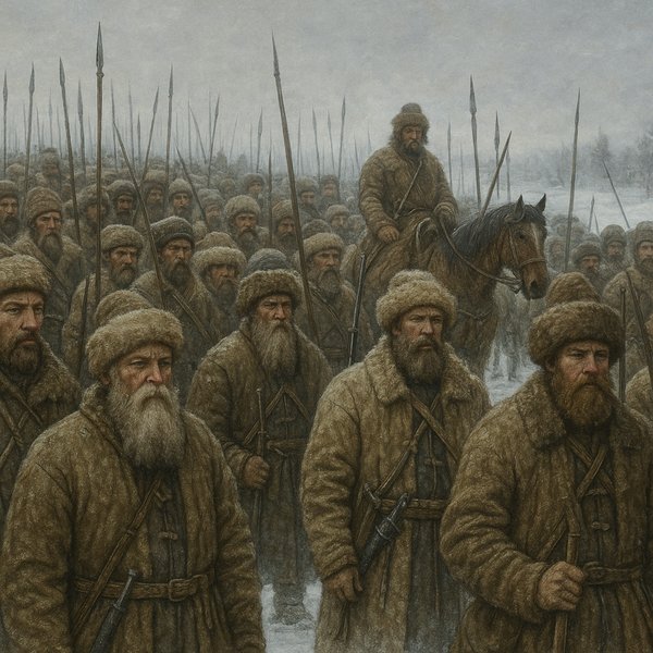 March of the Siberian Cossacks