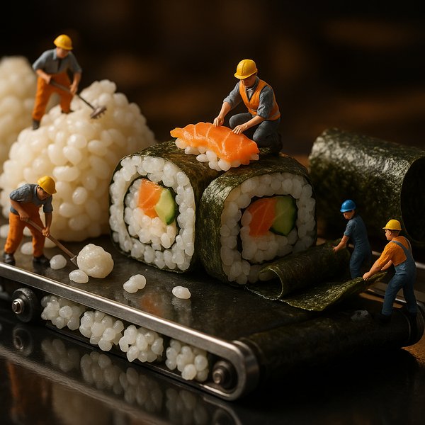 Micro-Sushi Assembly Line