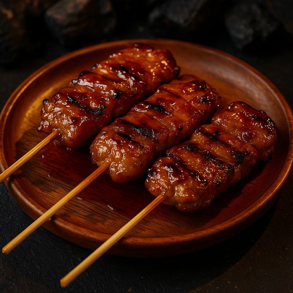 Moo Ping — Glazed Grilled Pork Skewers