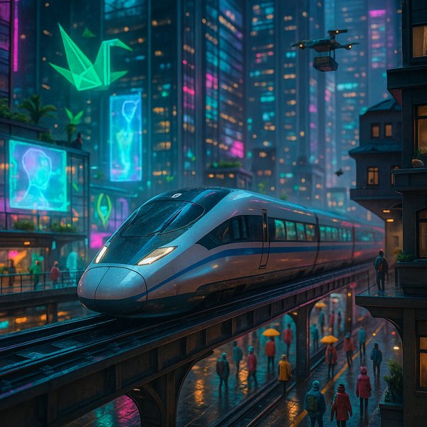 Neon Express — จิ๊กซอว์: เมืองไซเบอร์ในสายฝน