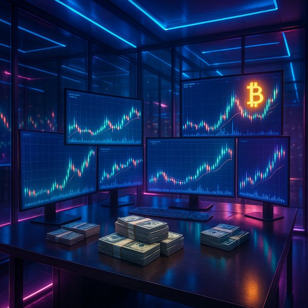 Neon Oracle: The Crypto Altar