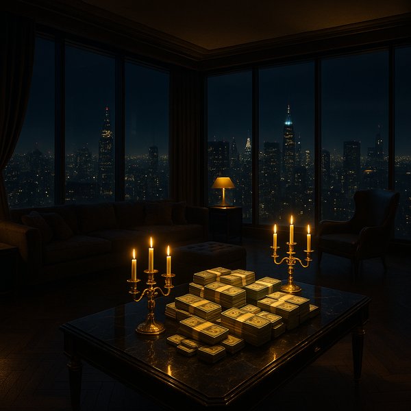 Nocturne of Gold and Glass