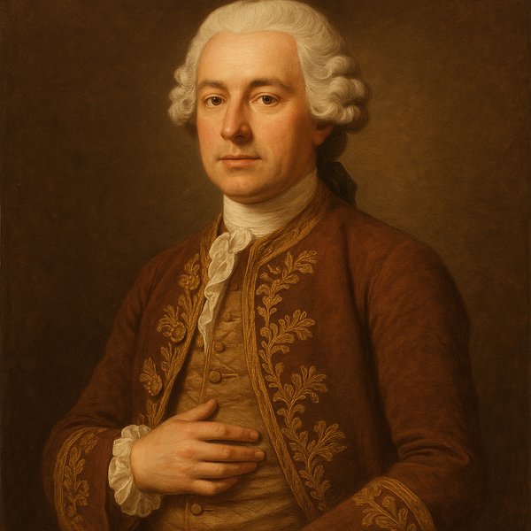 Portrait of a Dignified Gentleman in 18th-Century Attire