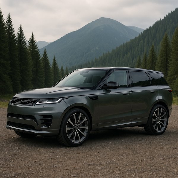Premium Floating-Roof SUV in Mountain Forest