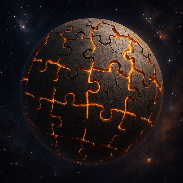 Puzzle Planet: Tectonic Pieces Aflame