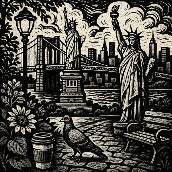 Riverside Reverie: Night in the City