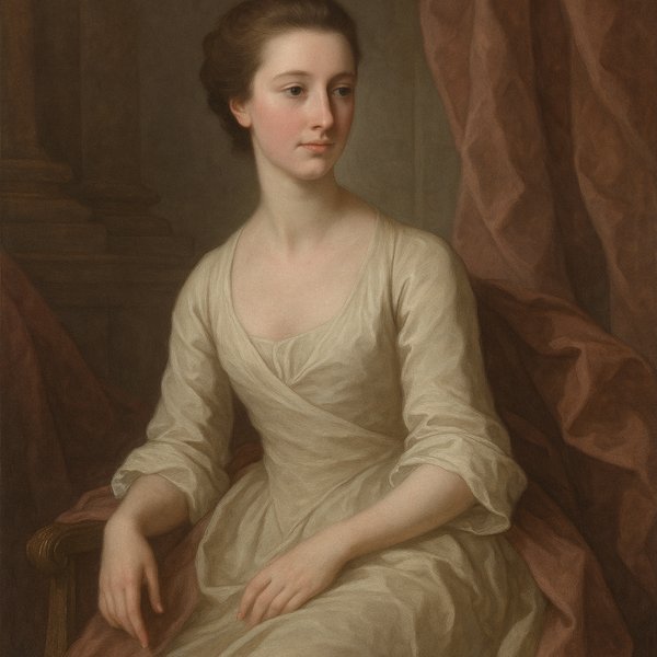 Serene Elegance in Ivory and Rose