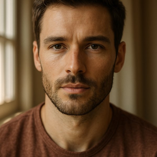 Soft Daylight Portrait — Warm Close-Up