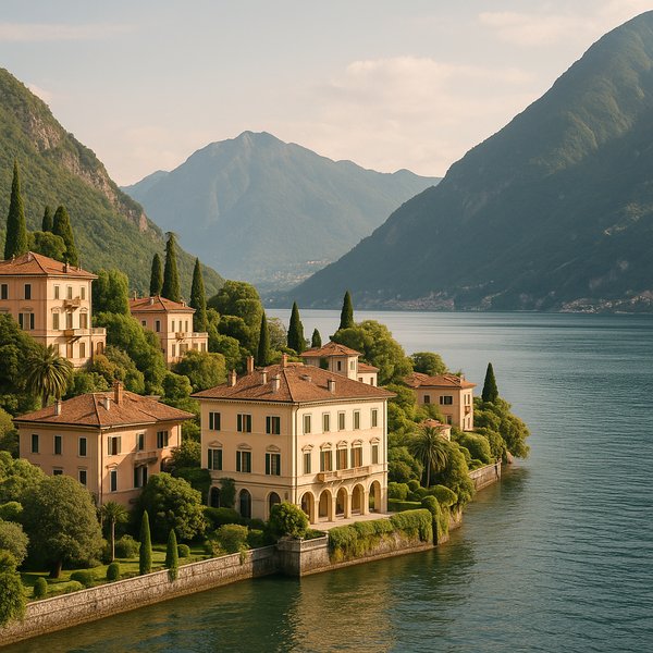Sunlit Villas on Lake Como