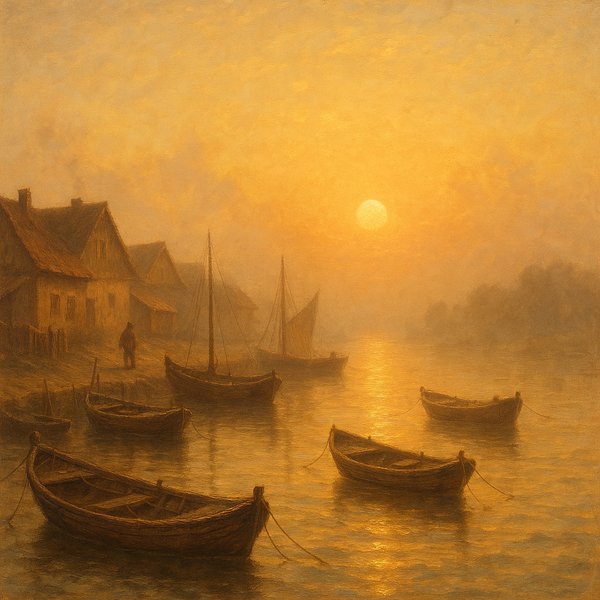 Sunrise at the Fishing Quay