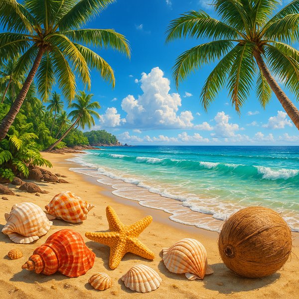 Tropical Treasures at Golden Hour