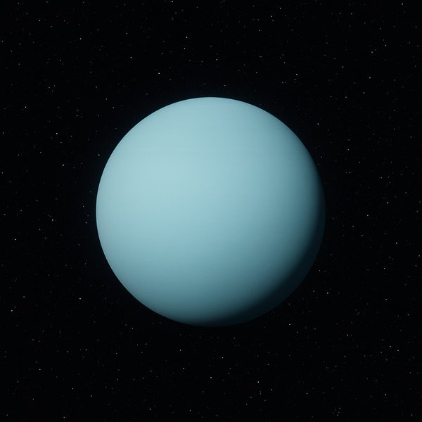 Jigsaw Puzzle Planet Uranus — Pale Cyan Serenity