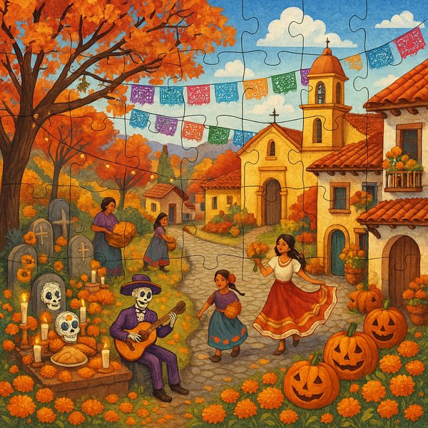 Vibrant Día de los Muertos Celebration