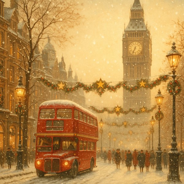 Vintage Christmas in London