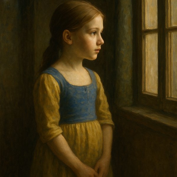Young Girl at the Window
