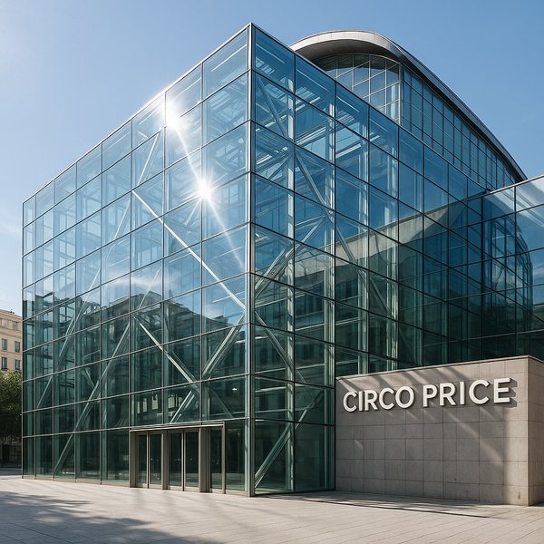Circo Price Glass Facade at Daylight