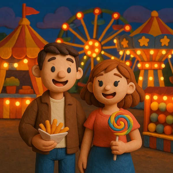 Clay-Date at the Carnival