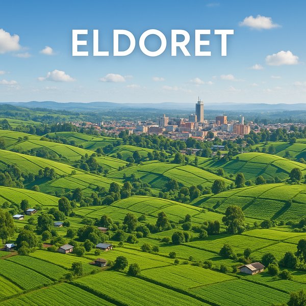 Eldoret Highland Fields — City Meets Rolling Green Hills
