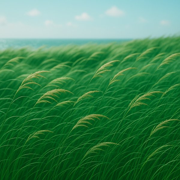 Emerald Waves — Coastal Fescue Field