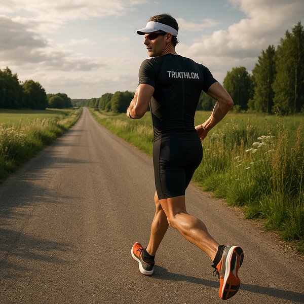 Endurance Run on a Country Road