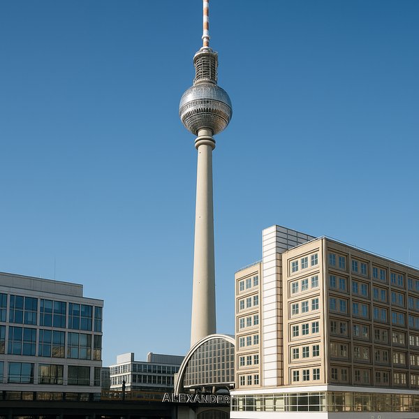 Fernsehturm over Alexanderplatz