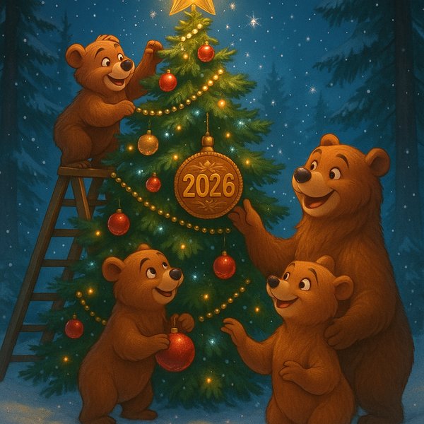Forest Family's New Year Tree (2026)