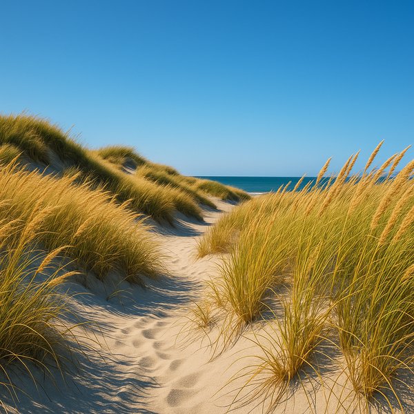 Golden Dunes to the Sea