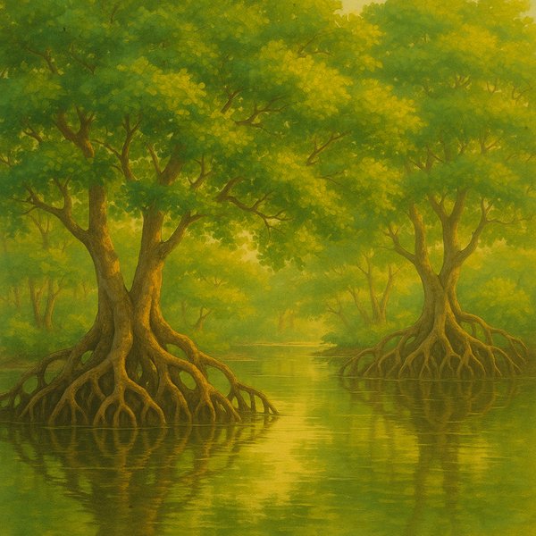Golden Mangrove Reverie