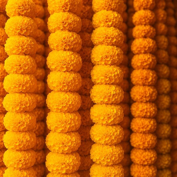 Golden Marigold Garlands