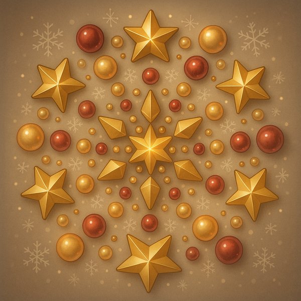 Golden Star Mandala