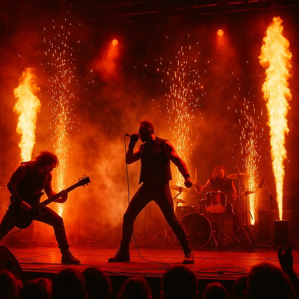 Inferno Riffs: Industrial Rock Live
