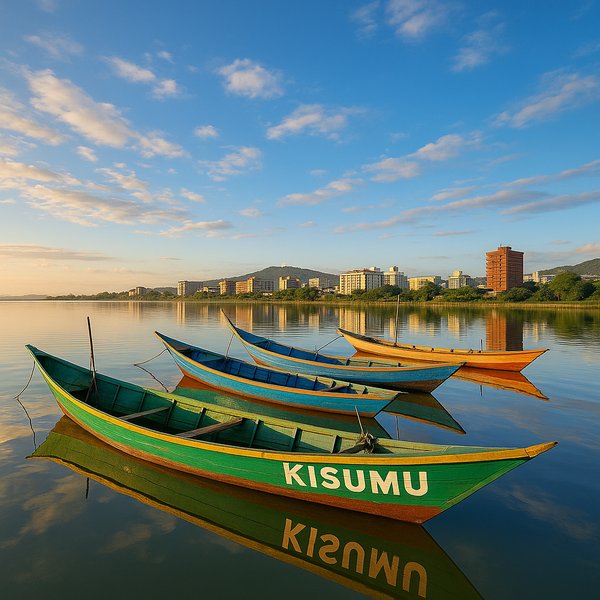 Kisumu Waterfront at Lake Victoria — Morning Calm