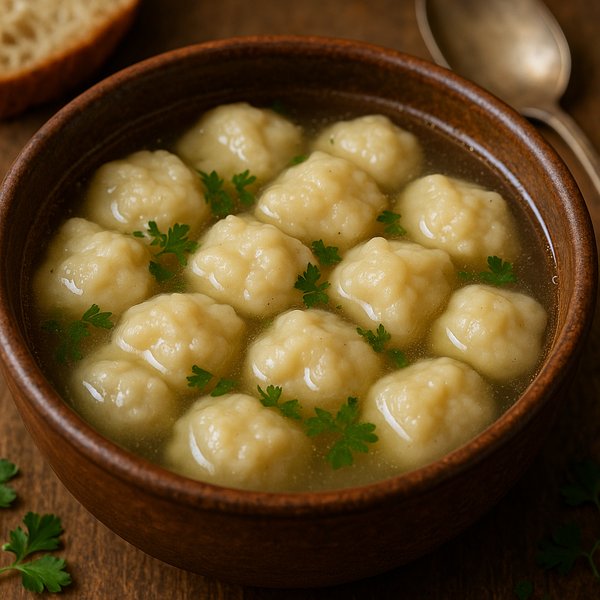 Kletski — Belarusian Dumplings in Clear Broth