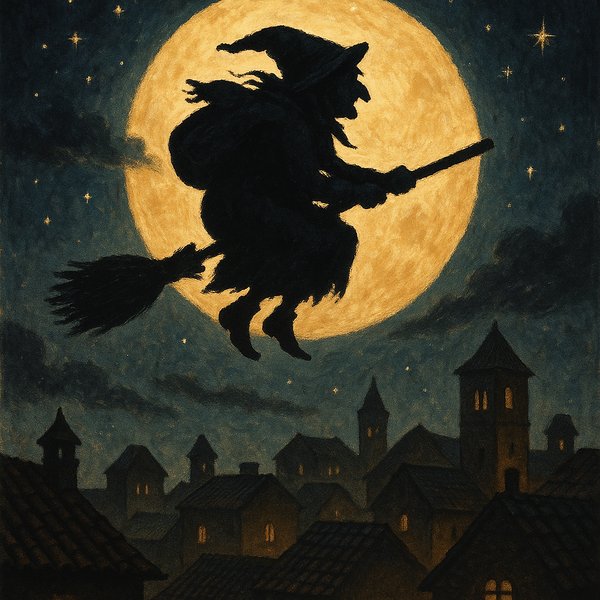 La Befana Over the Moon