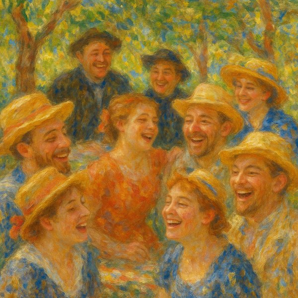 Laughter in the Dappled Light