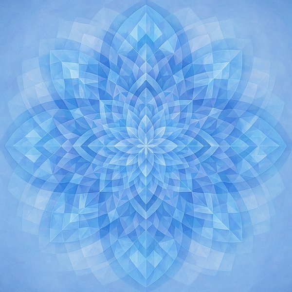 Luminous Crystal Mandala