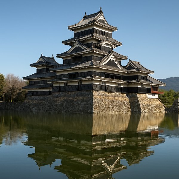 Matsumoto Castle Reflected in the Moat