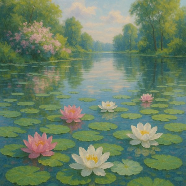 Mirror of Lilies