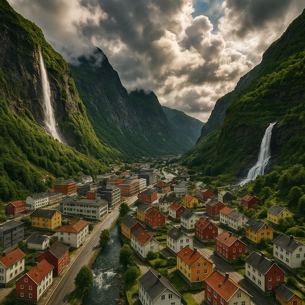 Odda Valley: Town Between Waterfalls and Cliffs