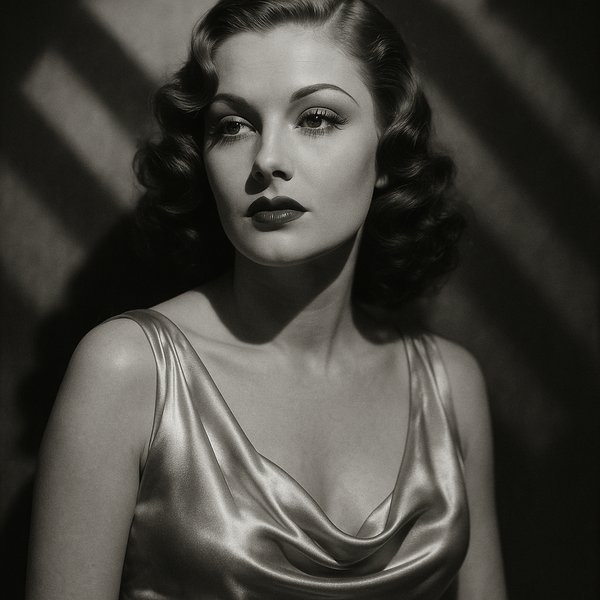 Old Hollywood Glamour Portrait