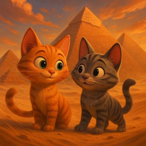 Paws of Adventure at Giza