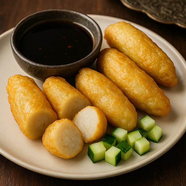 Pempek (Indonesian Fishcakes) with Cuko Sauce