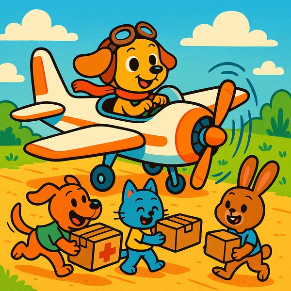 Pilot Puppy Delivers Smiles