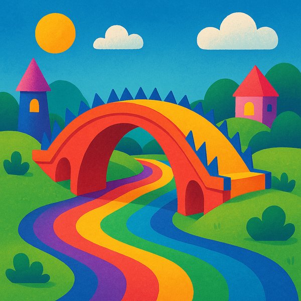 Rainbow Bridge in the Playful Valley
