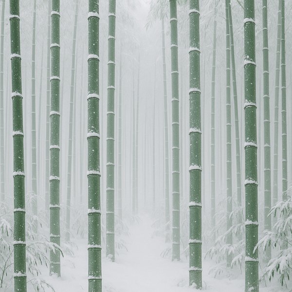 Silent Bamboo: Winter in China